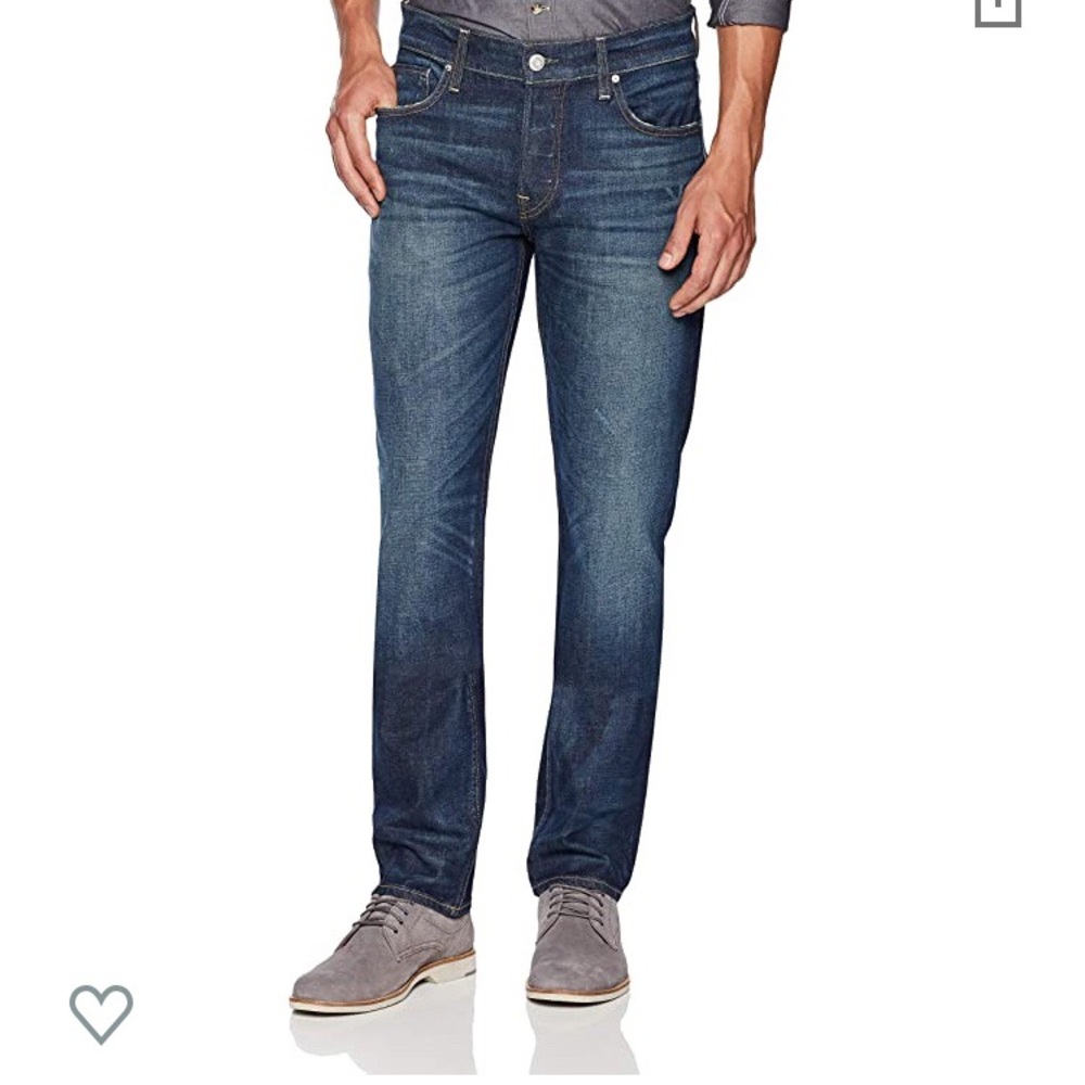 NWT Hudson Dillon relaxed tapered jeans